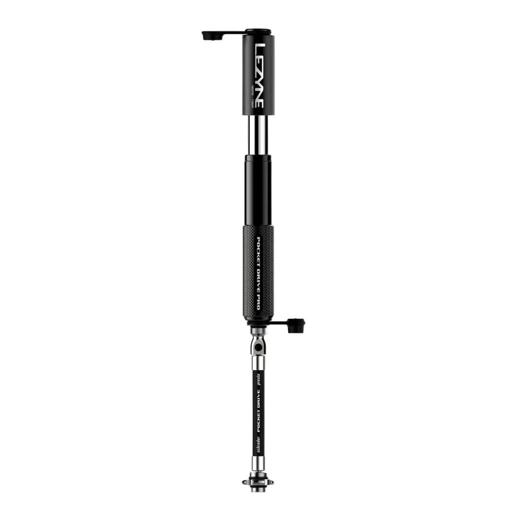 Lezyne Pocket Drive Pro ABS Flip Chuck HV Pump Accessories - Pumps