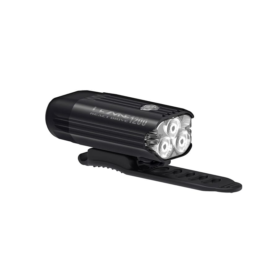 Lezyne REACT DRIVE FRONT Lezyne, REACT DRIVE FRONT, Light, Front, Black Lights