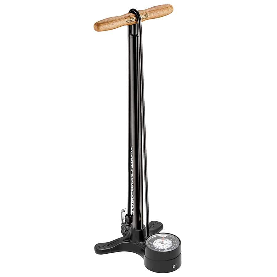 Lezyne Sport Floor Drive Floor Pump, Dual Valve Head, 220psi Lezyne, Sport Floor Drive 3.5'', Floor Pump, Dual Valve Head, 220psi, Black Accessories - Pumps