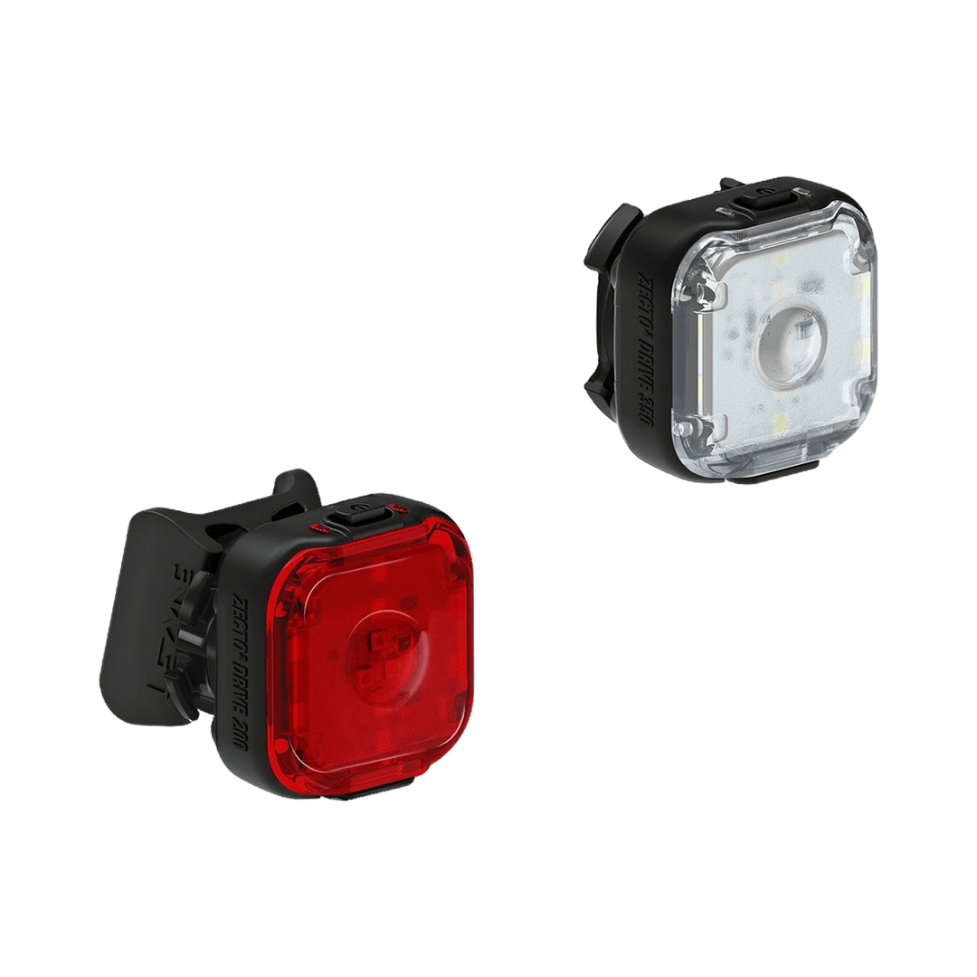 Lezyne Zecto 350+/Zecto 200+ Lezyne, Zecto 350+/Zecto 200+, Light, Set, Black Lights