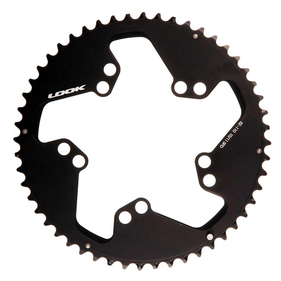 Look 52T Chainring Look, 52T, 11sp., BCD: 110mm, 5 Bolts, Outer Chainring, For Pour 34D, 3295 Chainrings