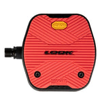LOOK Geo City Grip Pedal Red Platform Pedals