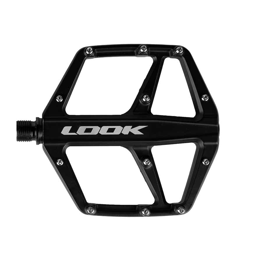 Look Trail Roc Look, Trail Roc, Platform Pedals, Body: Aluminum, 9/16'', Black, Pair Platform Pedals