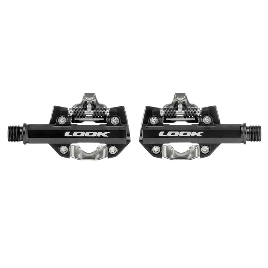 Look X-One-G Max Look, X-One-G Max, Pedals, Body: Aluminum, Spindle: Cr-Mo, 9/16'', Black, Pair Clipless Road Pedals