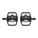 Look X-Venture + Look, X-Venture +, Pedals, Body: Aluminum, Spindle: Cr-Mo, 9/16'', Black, Pair Clipless Road Pedals