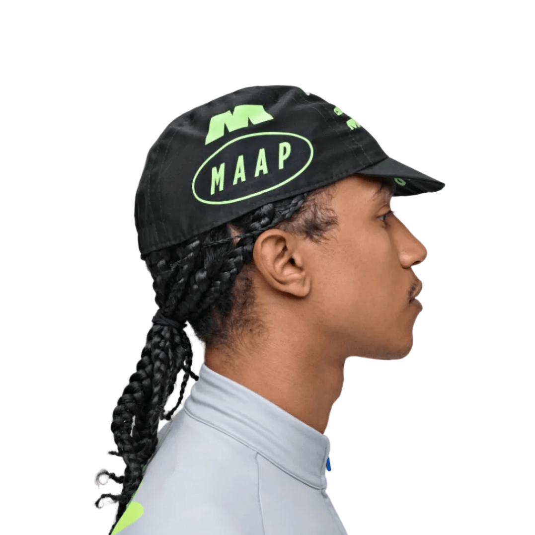 MAAP Gamma Team Canvas Cap Gamma Black Apparel - Clothing - Riding Caps
