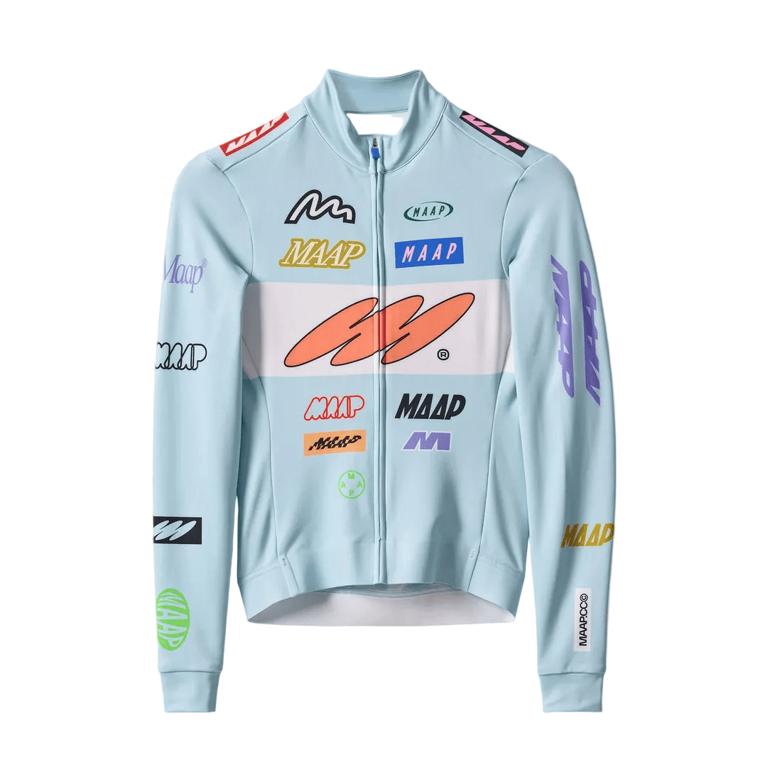 MAAP Men's Gamma Team Thermal LS Jersey Gamma Breeze / XS Apparel - Clothing - Men's Jerseys - Road