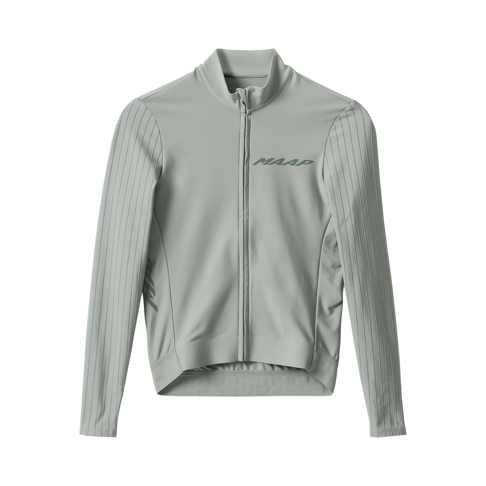 MAAP Men's Pro Aero Thermal LS Jersey Forest Fog / XS Apparel - Clothing - Men's Jerseys - Road
