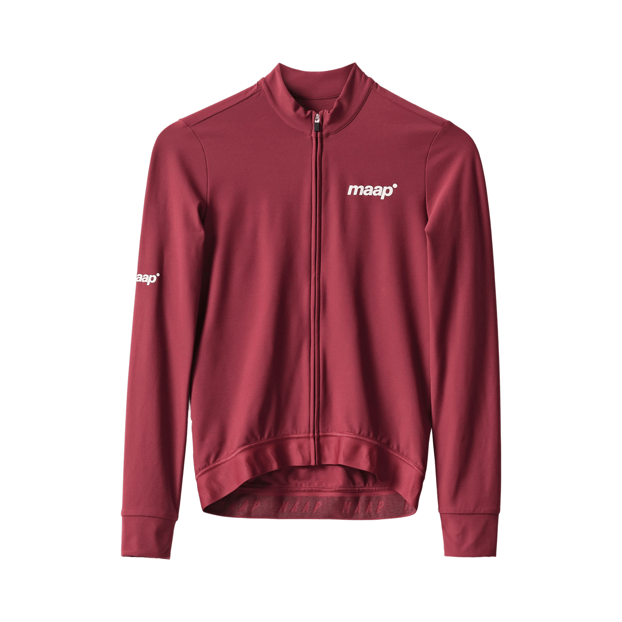 MAAP Men's Training Thermal LS Jersey 2.0 Pomegranate / XXS Apparel - Clothing - Men's Jerseys - Road