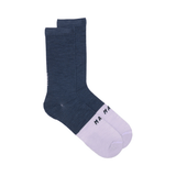 MAAP Team Merino Sock CarbonBlue/Thistle / XS Apparel - Clothing - Socks