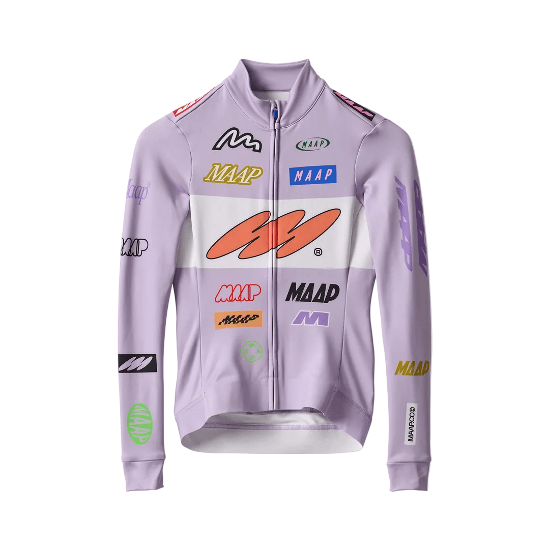 MAAP Women's Gamma Team Thermal LS Jersey Gamma Dusty Lavender / XXS Apparel - Clothing - Women's Jerseys - Road