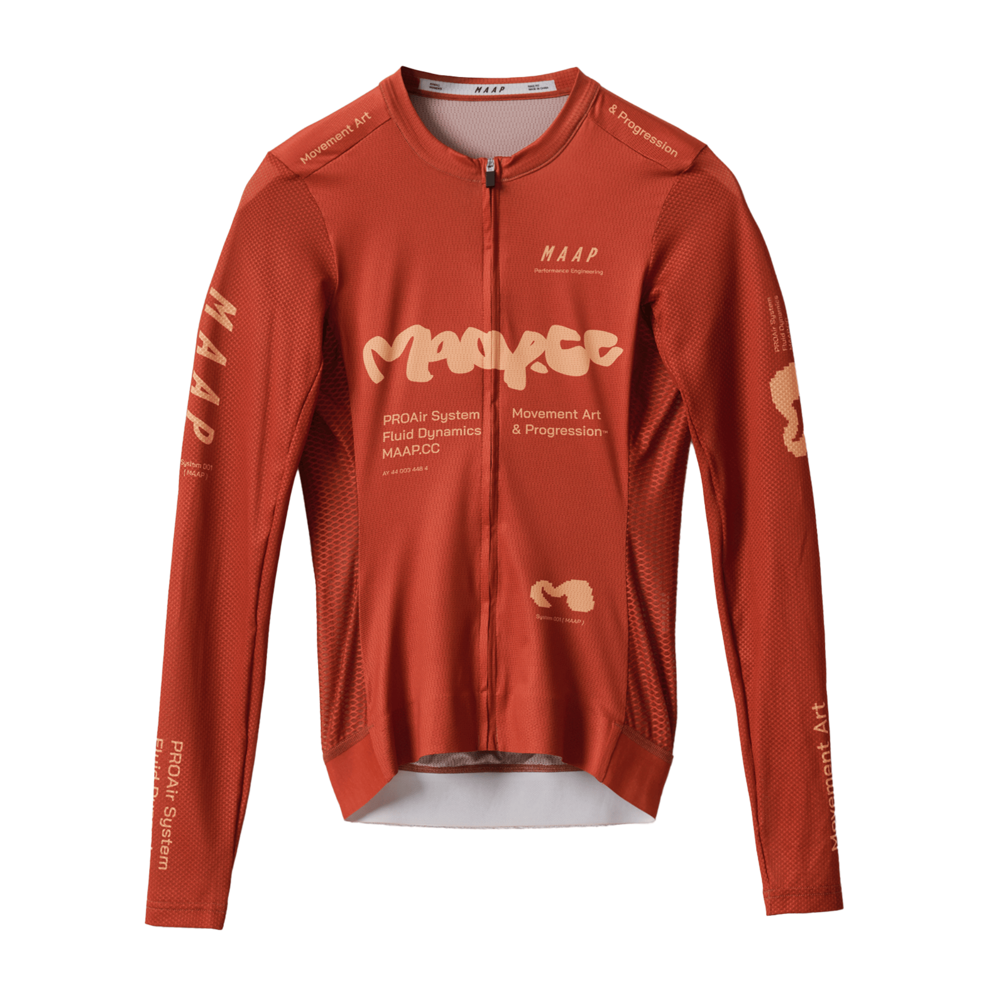 MAAP Women's Strata Pro Air LS Jersey 3.0 Picante / XXXS Apparel - Clothing - Women's Jerseys - Road