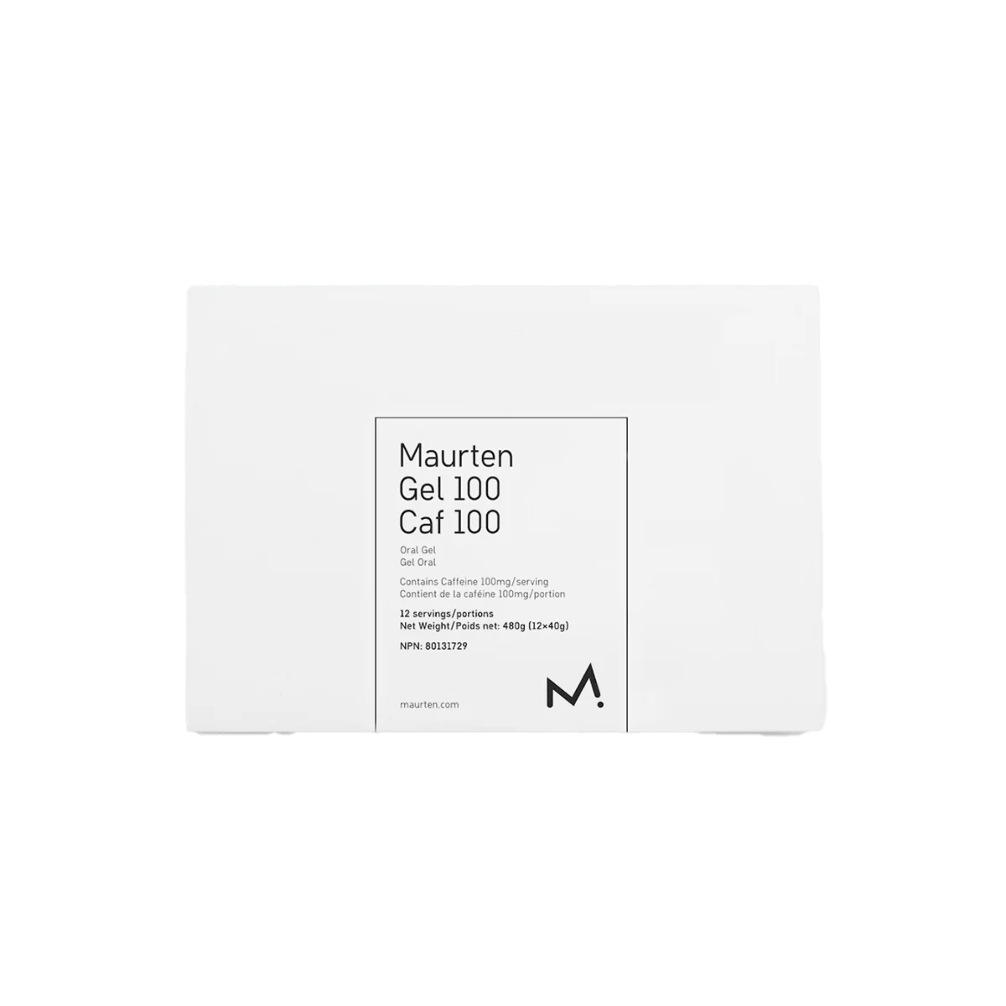 Maurten Gel 100 Caf 100 Box of 12 Other - Nutrition - Gels
