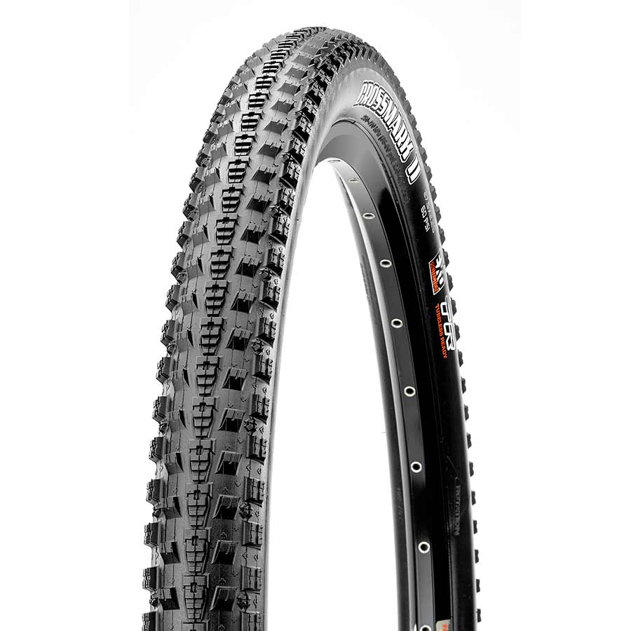 Maxxis Crossmark II Maxxis, Crossmark II, Tire, 29''x2.25, Folding, Tubeless Ready, Dual, EXO, 60TPI, Black Mountain Tires
