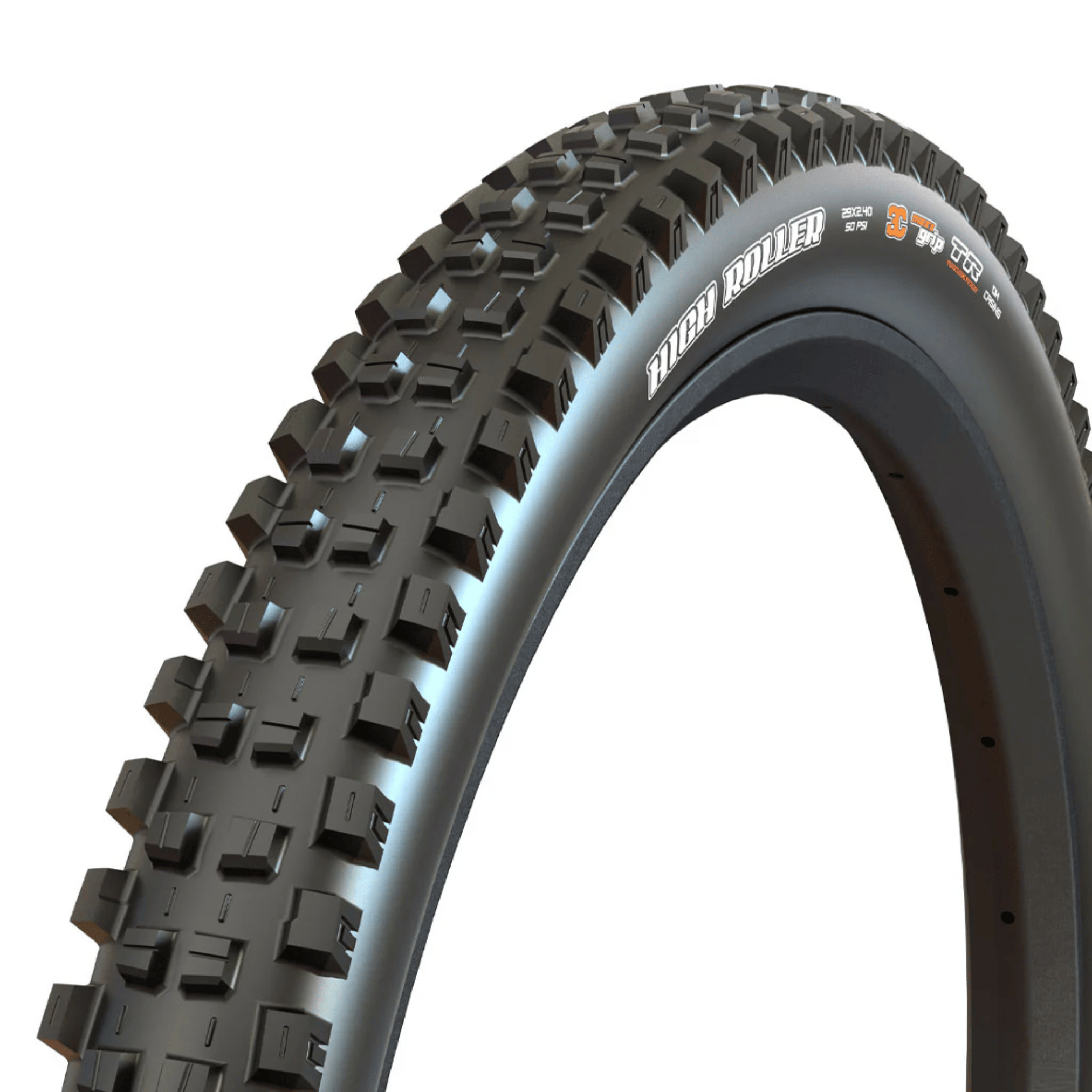 Maxxis High Roller lll TR EXO+ 3C Tire Maxx Grip / 29" x 2.4" WT Parts - Tires - Mountain