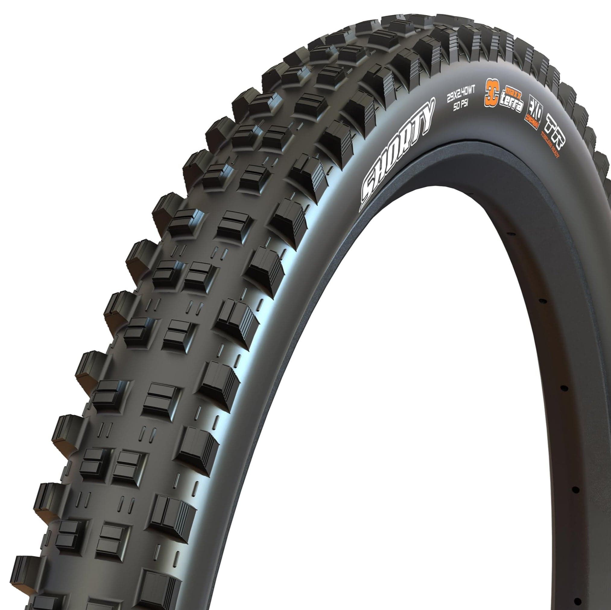 Maxxis Shorty Gen2 TR 2-Ply (DH) 3C Tire Maxx Grip / 27.5" x 2.40" WT Parts - Tires - Mountain