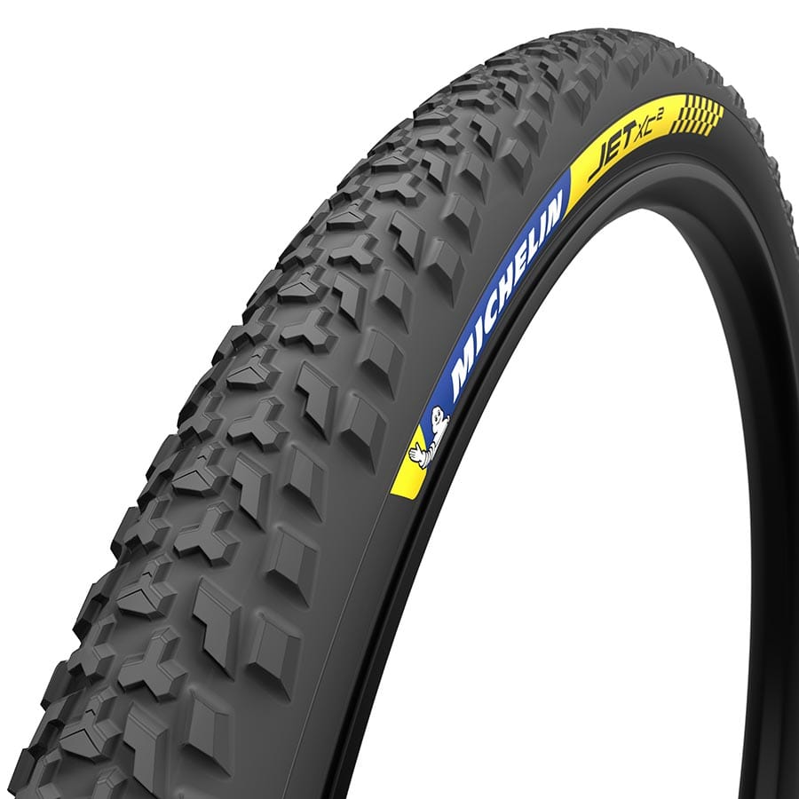 Michelin Jet XC2 Racing Michelin, Jet XC2 Racing, Mountain Tire, 29''x2.25, Folding, Tubeless Ready, GUM-X, Cross Shield2, 2x150TPI, Black / 29 Mountain Tires