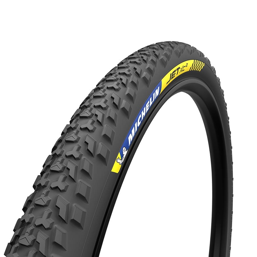 Michelin Jet XC2 Racing Michelin, Jet XC2 Racing, Mountain Tire, 29''x2.35, Folding, Tubeless Ready, Black Mountain Tires