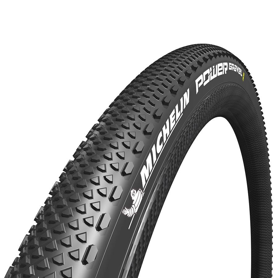 Michelin Power Gravel 47C, Folding, Tubeless Ready, X-Miles, Bead2Bead Protek, 3x120TPI, Black / 700 Gravel Tires