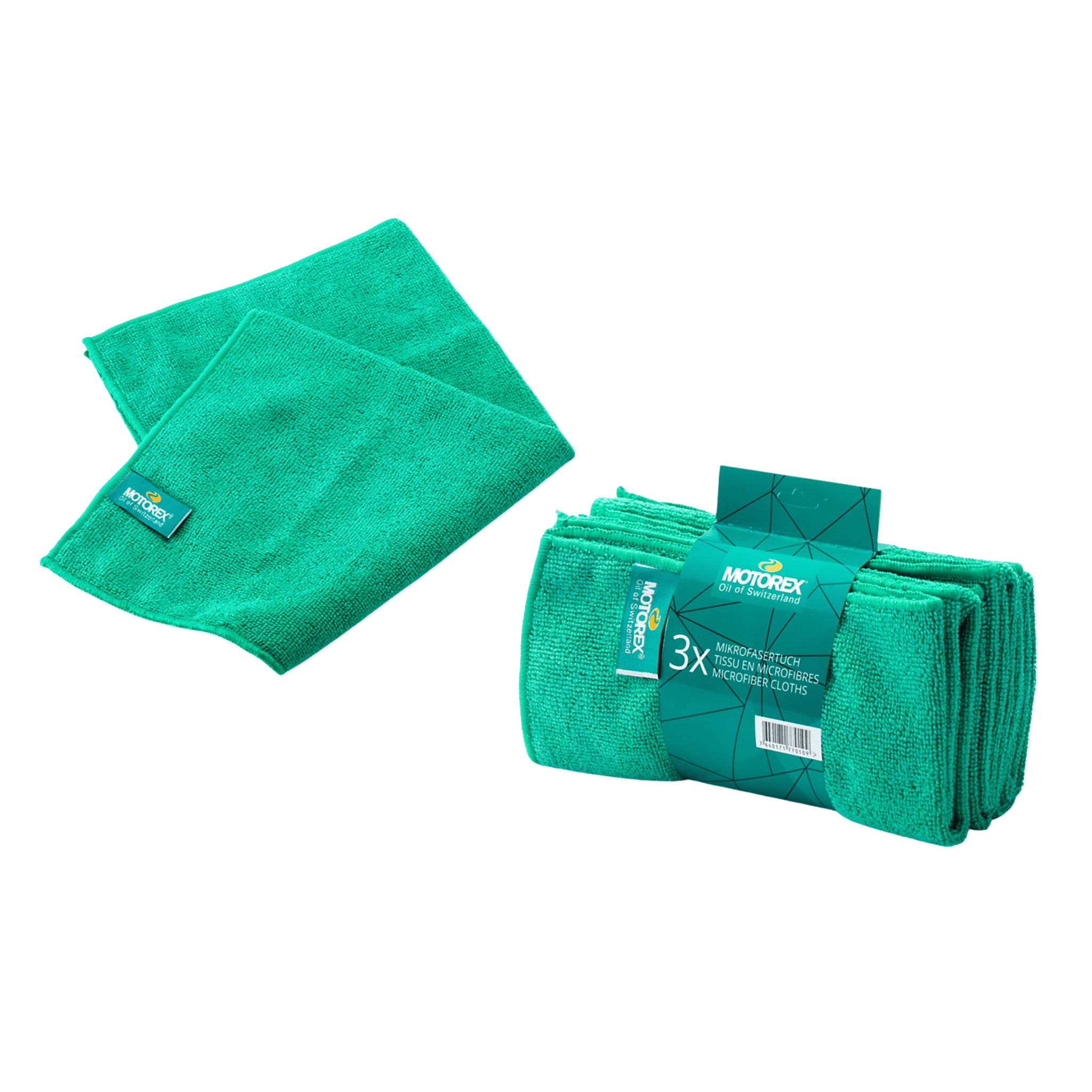 Motorex Microfiber Cloth set, 3pc Accessories - Maintenance - Brushes & Cloths