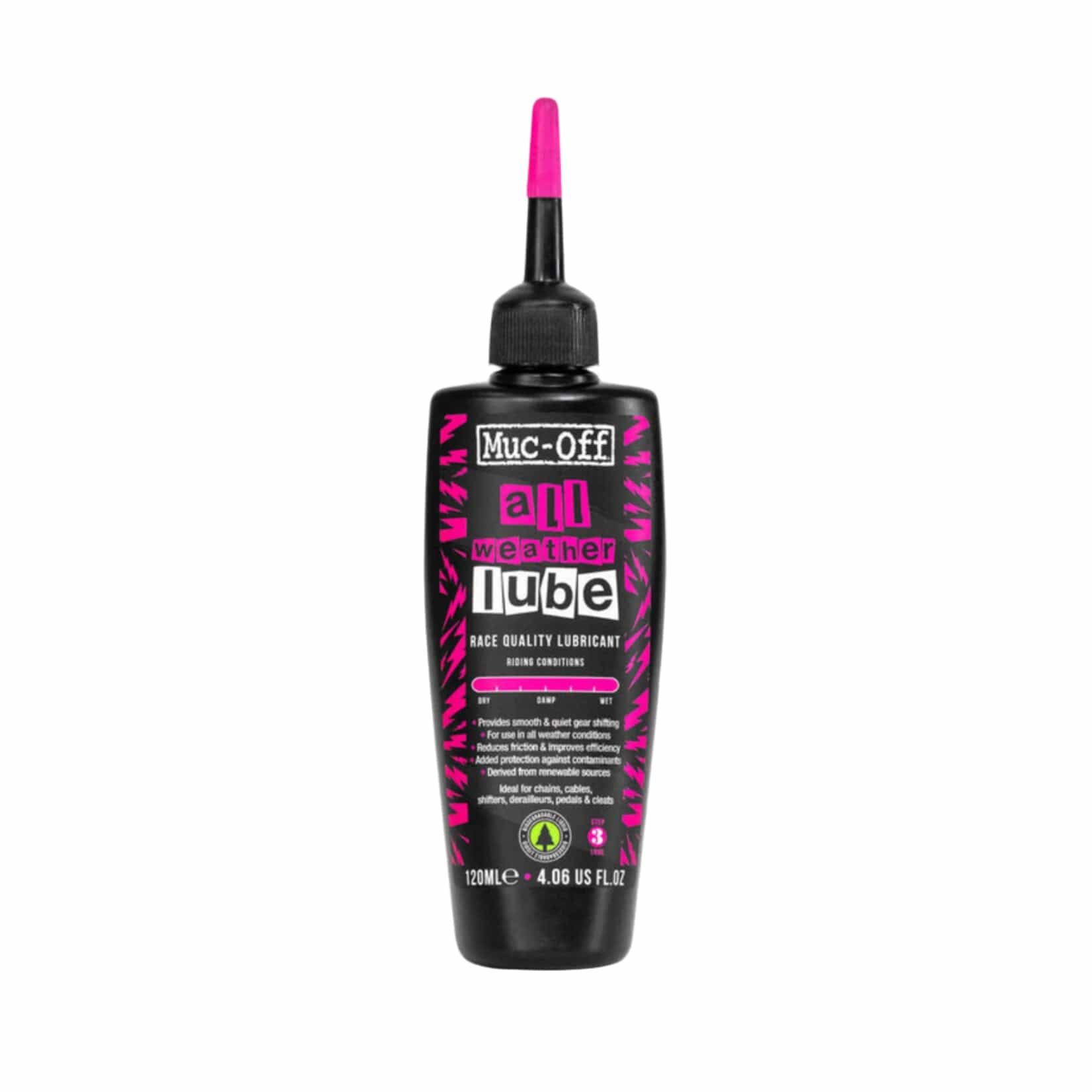 Muc-Off All Weather Lubricant 120mL Accessories - Maintenance - Chain Lube