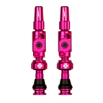 Muc-Off Big Bore Lite Tubeless Valve Presta 45mm Pink Parts - Valves