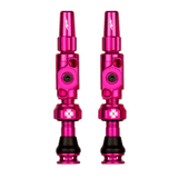 Muc-Off Big Bore Lite Tubeless Valve Presta 45mm Pink Parts - Valves