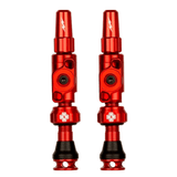 Muc-Off Big Bore Lite Tubeless Valve Presta 45mm Red Parts - Valves