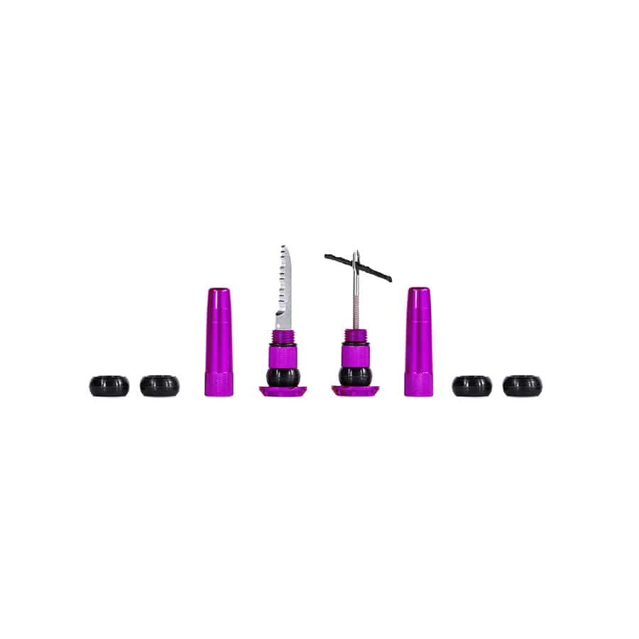 Muc-Off Stealth Tubeless Plugs Muc-Off, Stealth Tubeless Plugs, Patch Kit, Purple, Pair Tubeless Repair