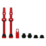Muc-Off V2 Tubeless Valve Presta Pair Red / 80mm Parts - Valves
