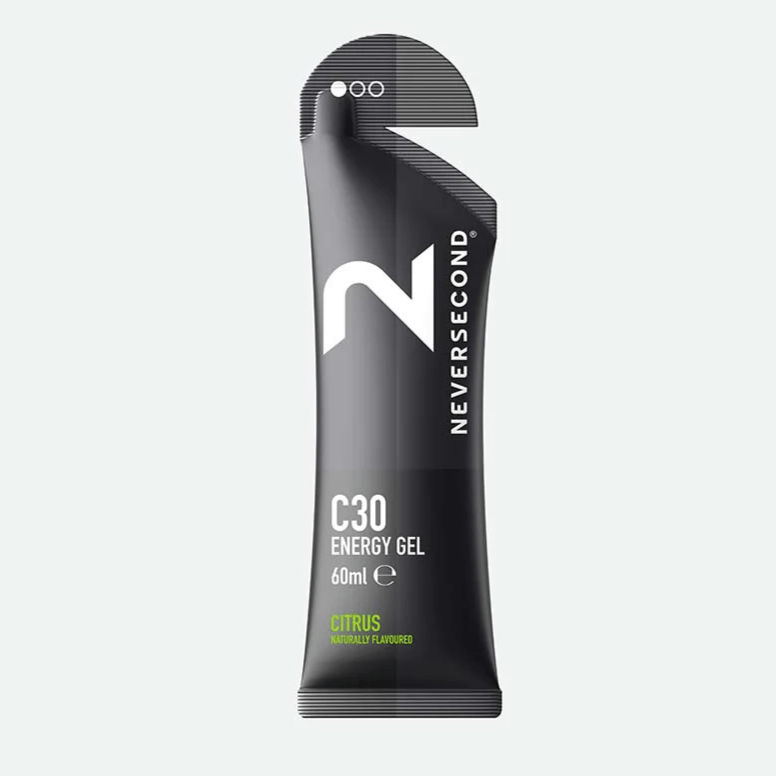 NEVERSECOND C30 Energy Gel 12-Unit Box Citrus Other - Nutrition - Gels