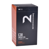 Neversecond C30 Energy Gel 12-Unit Box Orange Other - Nutrition - Gels & Shots