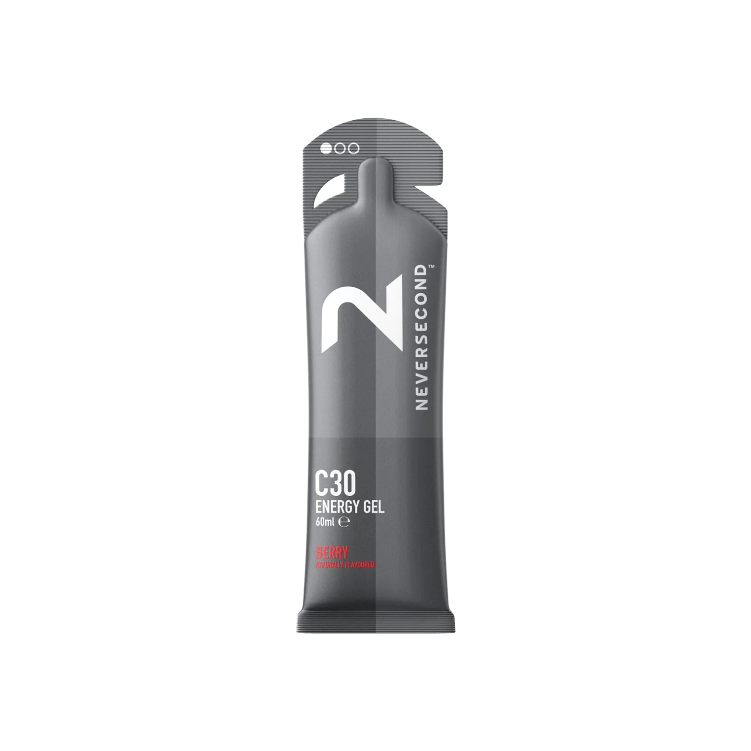 NEVERSECOND C30+ Energy Gel Single Berry w/ Caffeine Other - Nutrition - Gels & Shots