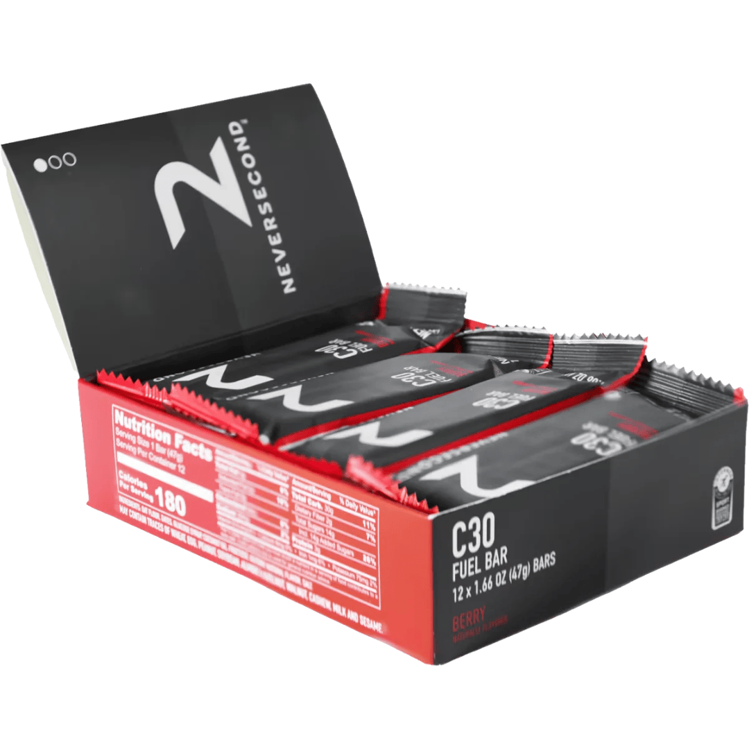 Neversecond C30 Fuel Bar 12 Pack Box Berry Other - Nutrition - Bars