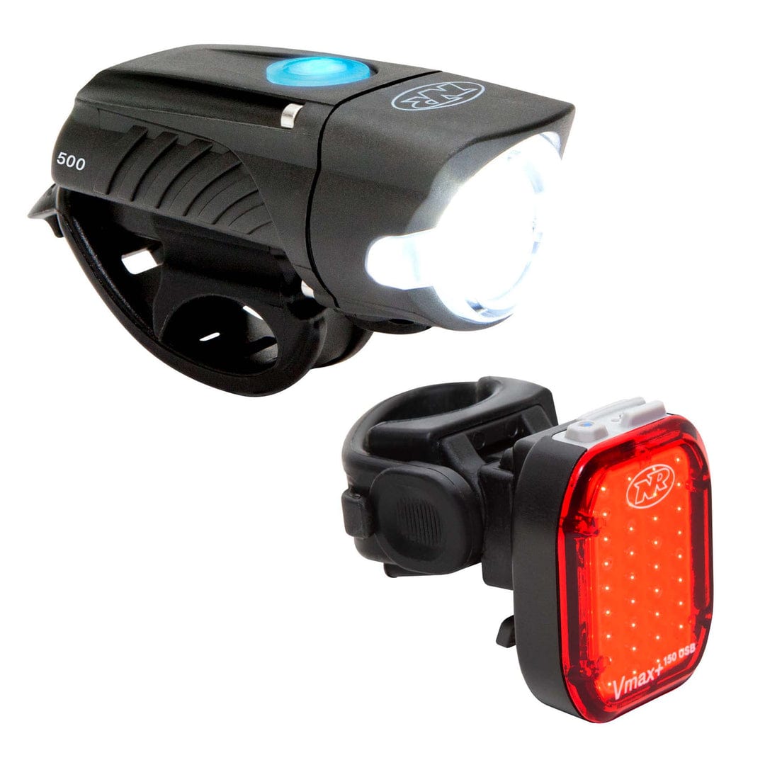 NiteRider Lumina Swift 500 Front and VMax+ 150 Rear Light Set Accessories - Lights - Sets