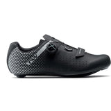 Northwave Core Plus 2 Black/Silver, 39, Pair Road Shoes