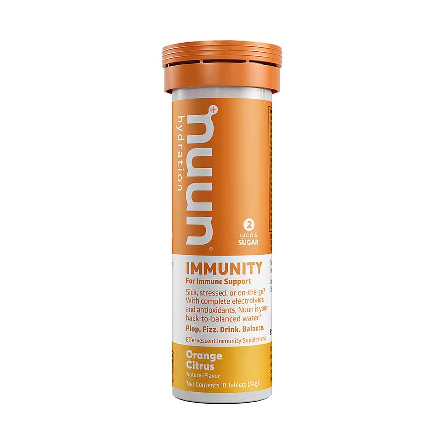 Nuun Immunity Orange, Box of 8, 10 servings Drink Mixes