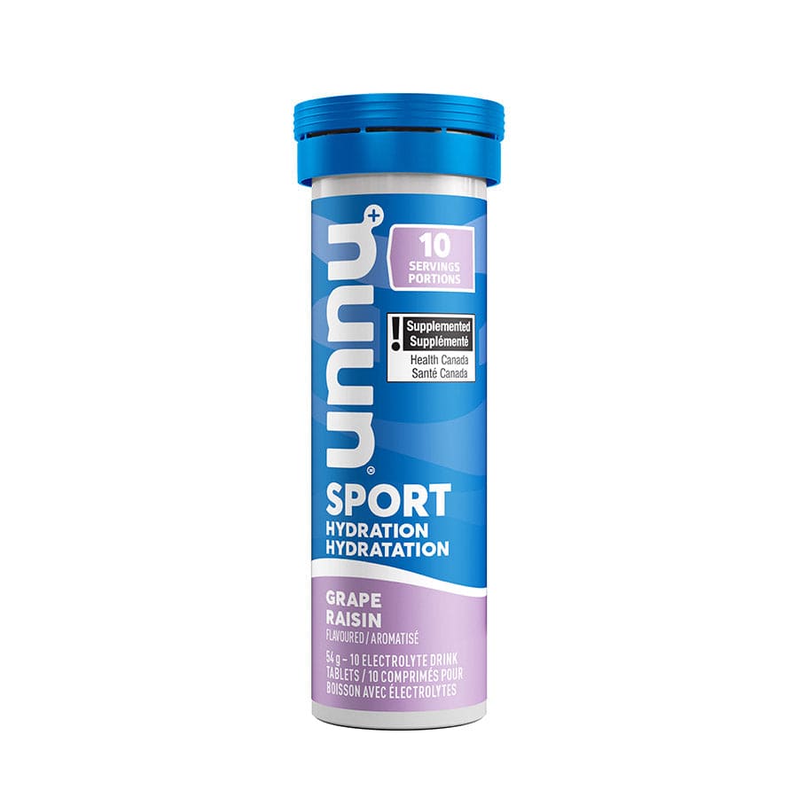 Nuun Sport Grape, Box of 8, 10 servings, 8pcs Drink Mixes