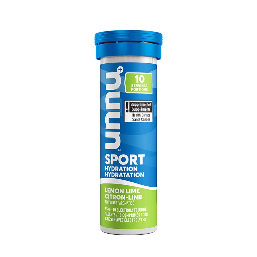 Nuun Sport Lemon Lime, Box of 8, 10 servings, 8pcs Drink Mixes