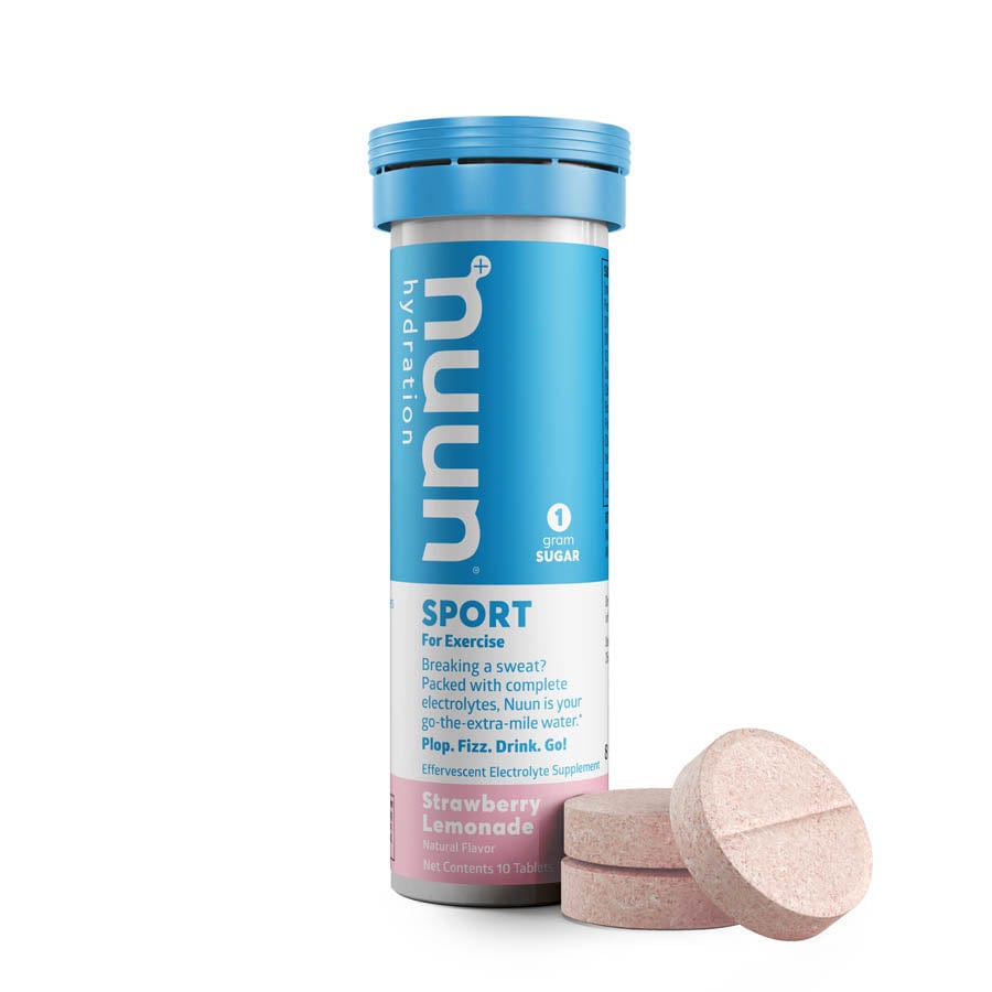 Nuun Sport Nuun, Sport, Drink Mix, Strawberry Lemonade, Box of 8, 10 servings Drink Mixes