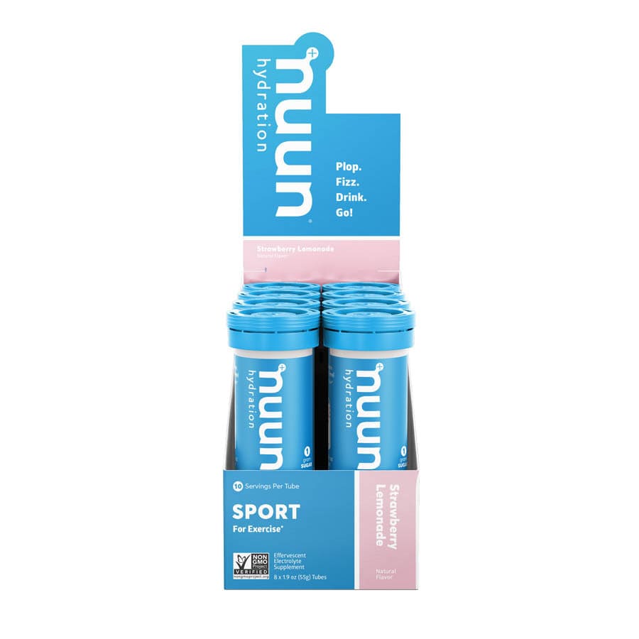 Nuun Sport Nuun, Sport, Drink Mix, Strawberry Lemonade, Box of 8, 10 servings Drink Mixes