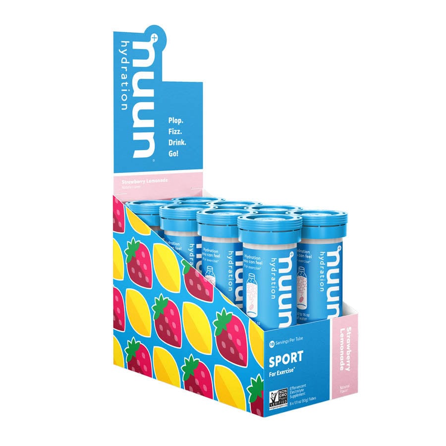 Nuun Sport Nuun, Sport, Drink Mix, Strawberry Lemonade, Box of 8, 10 servings Drink Mixes