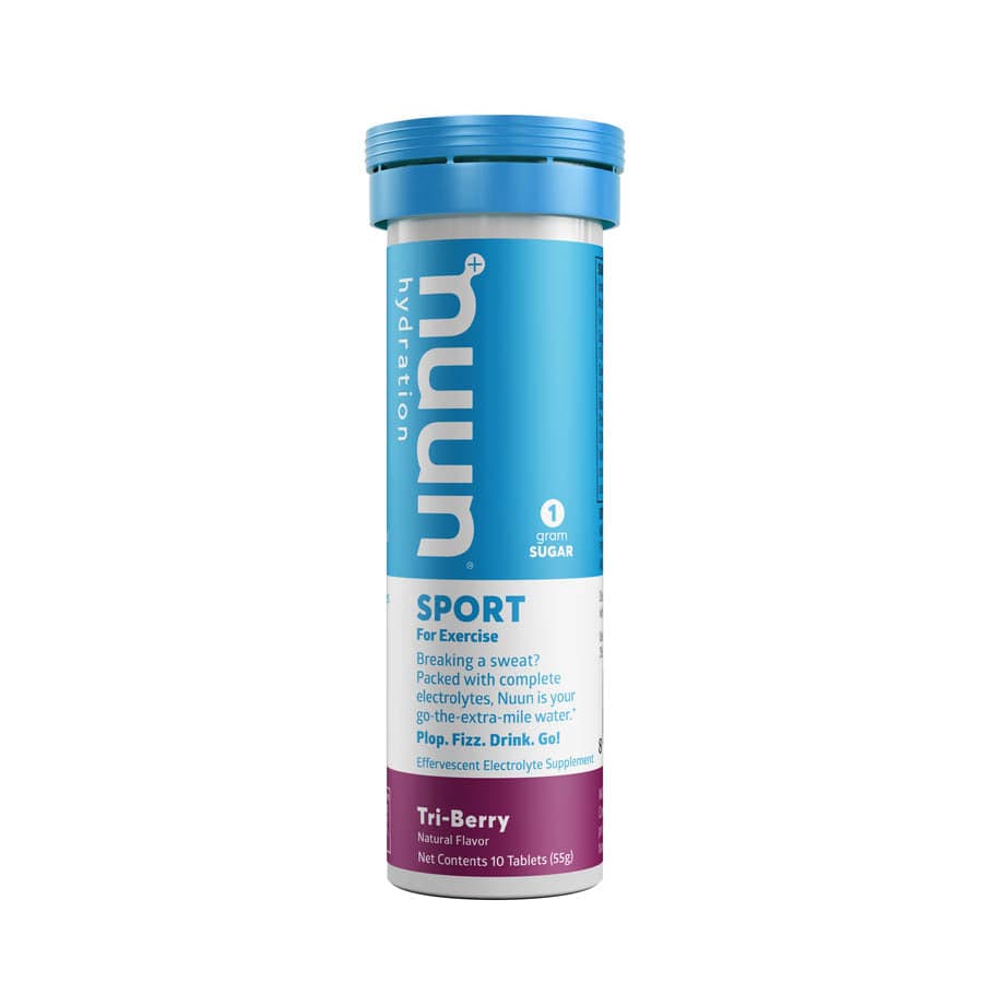 Nuun Sport Tri-Berry, Box of 8, 10 servings Drink Mixes