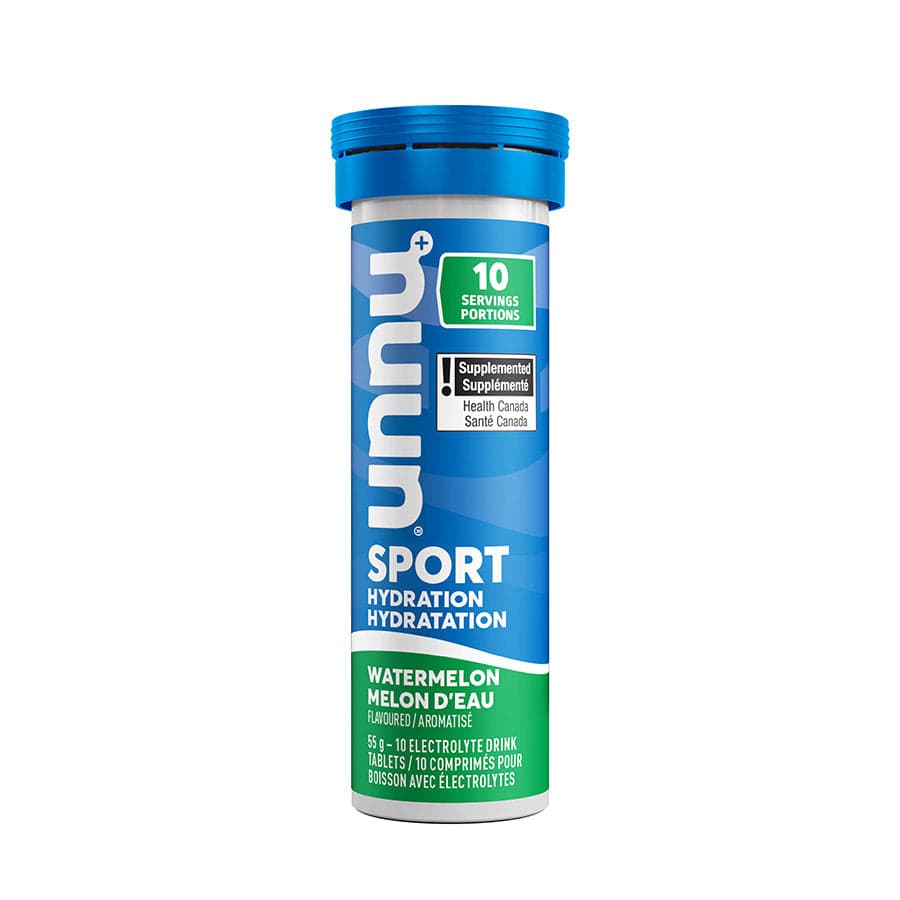 Nuun Sport Watermelon, Box of 8, 10 servings, 8pcs Drink Mixes