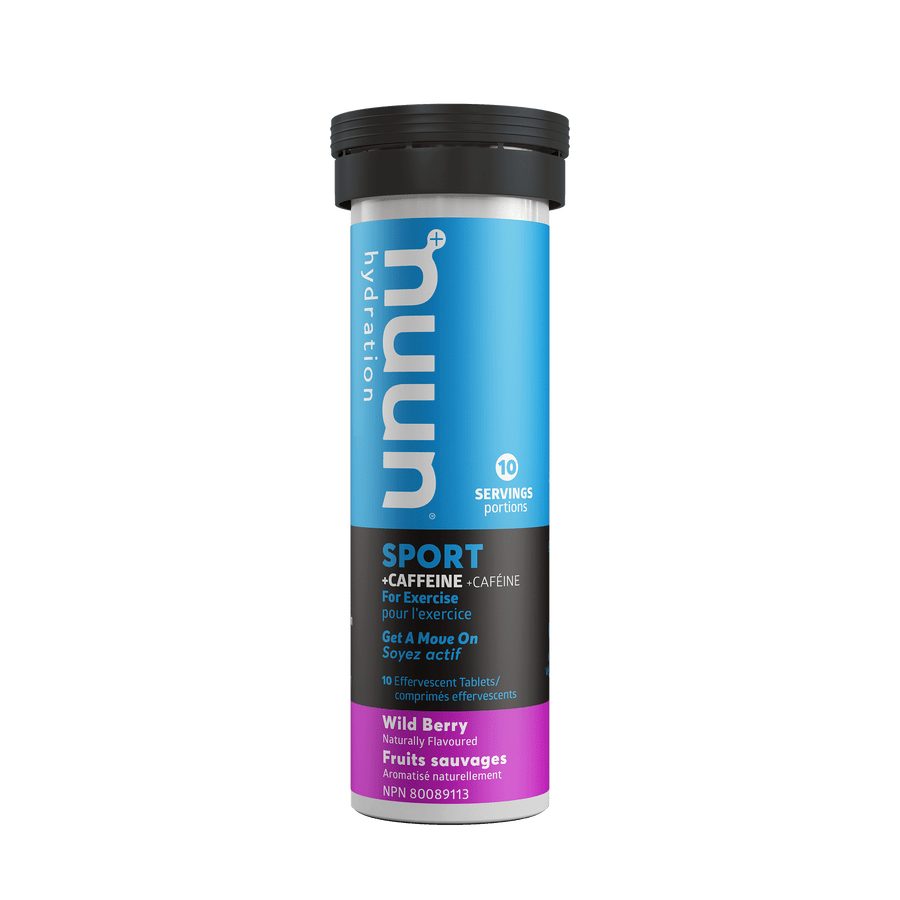 Nuun Sport with Caffeine Hydration Tablets Wild Berry Other - Nutrition - Drink Mixes