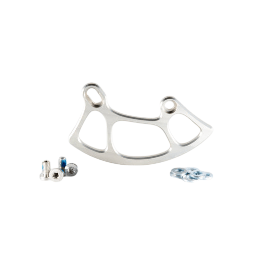 Oak Components Grown Bashguard, 30 - 34t, ISCG 05, Raw Parts - Chain Guides