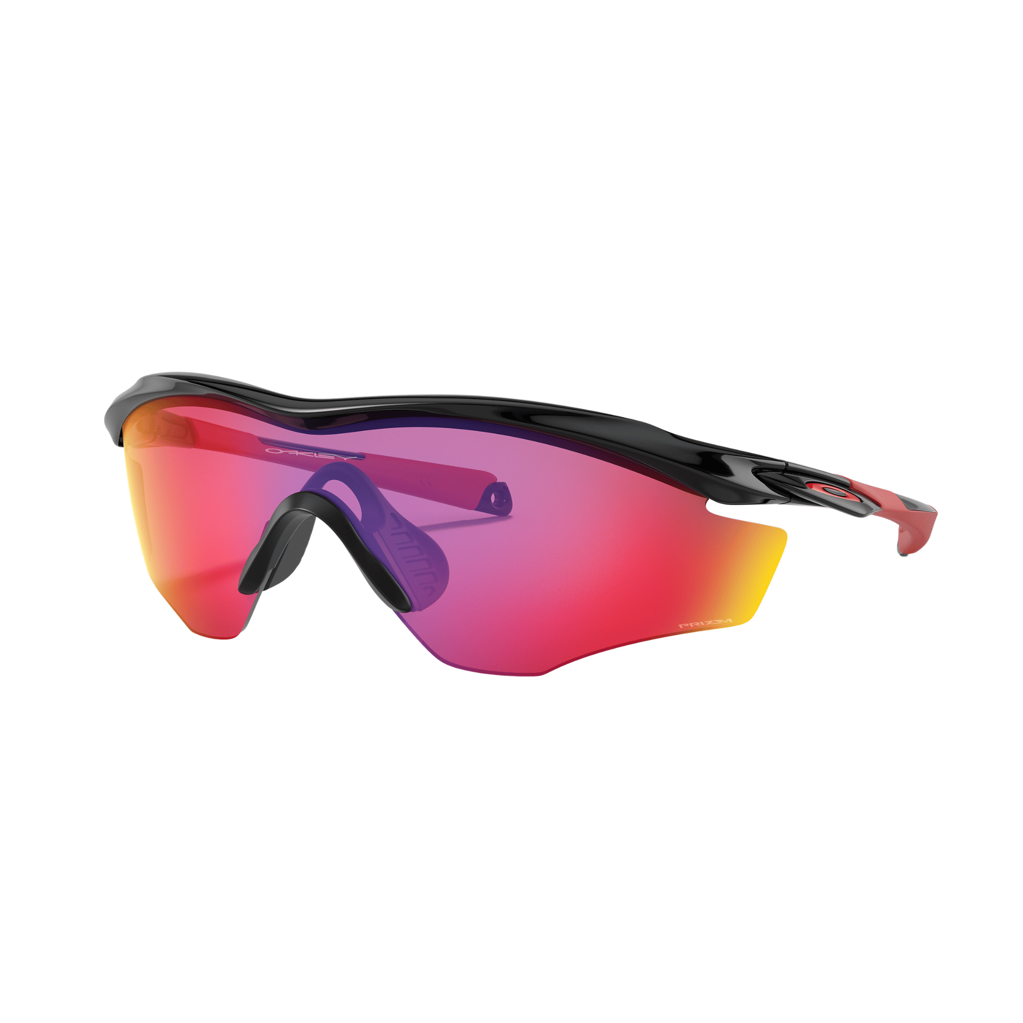 Oakley M2 Frame XL Polished Black Prizm Road Apparel - Apparel Accessories - Sunglasses
