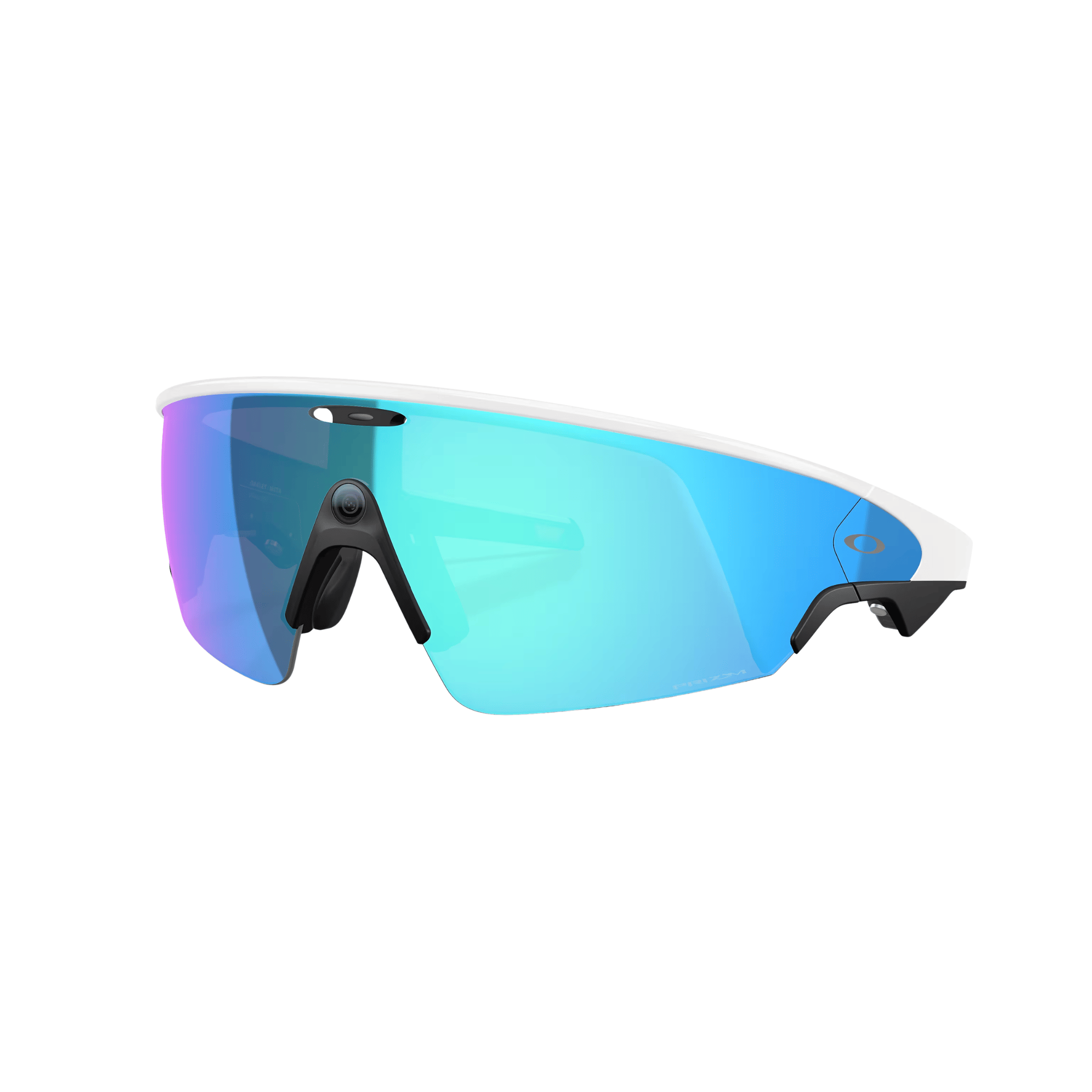 Oakley Meta Vanguard White Prizm Sapphire Apparel - Apparel Accessories - Sunglasses