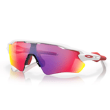 Oakley Radar EV Path Polished White Prizm Road Apparel - Apparel Accessories - Sunglasses