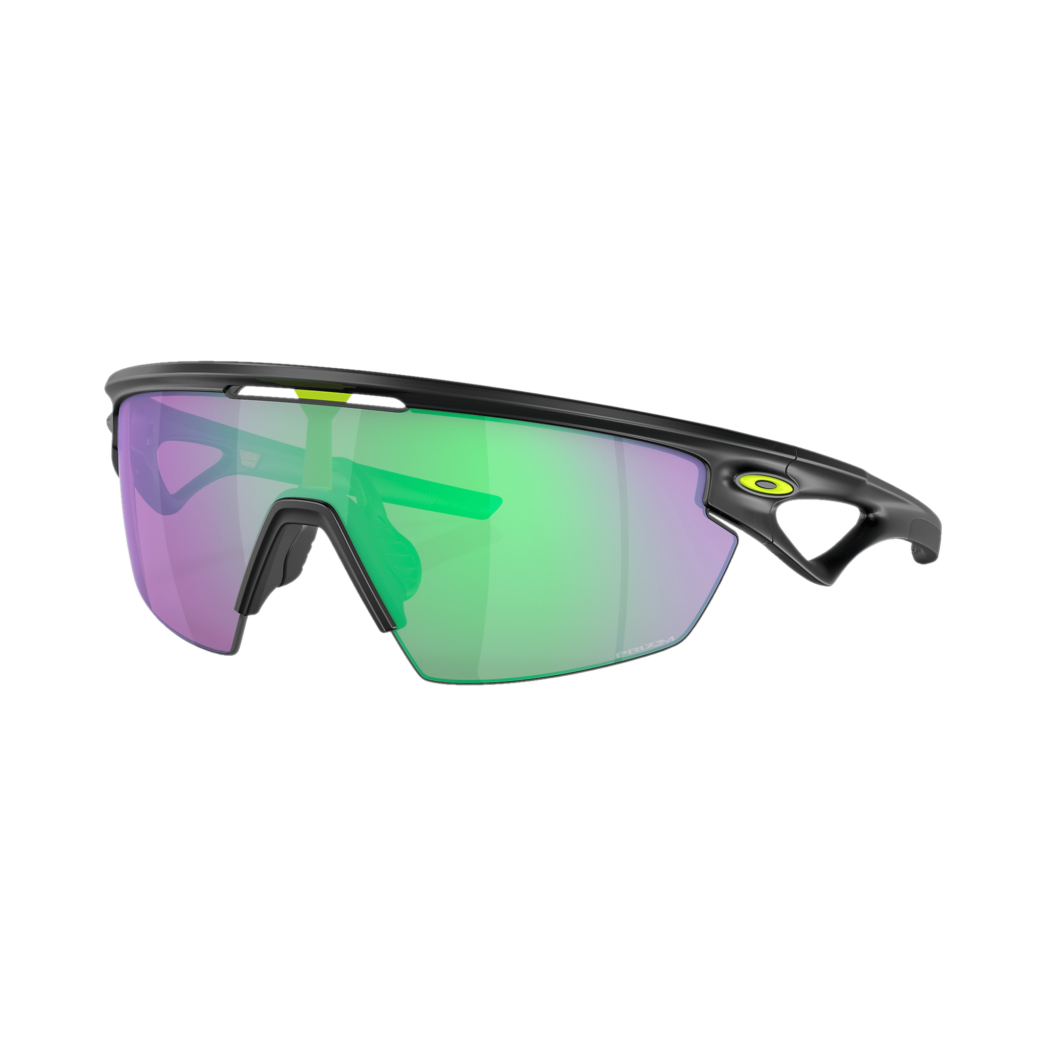Oakley Sphaera Prizm Road Jade Lenses Matte Black Ink Frame Apparel - Apparel Accessories - Sunglasses